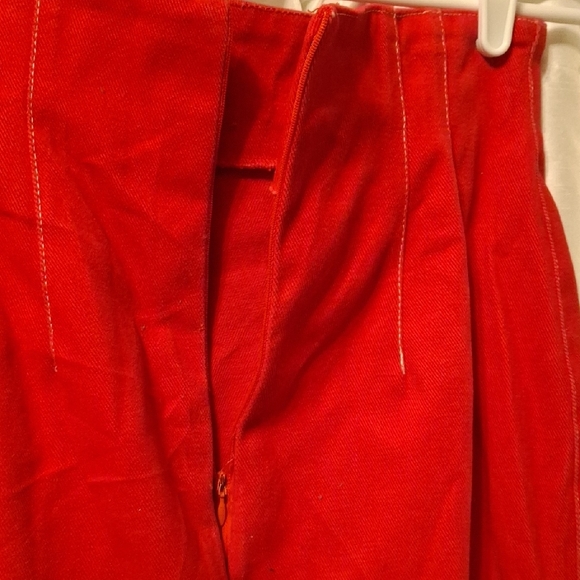 Elegant Red and Blue Blazer with Dress & Skirt 3 Piece Set - Picture 15 of 16